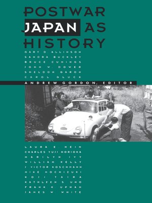 cover image of Postwar Japan as History